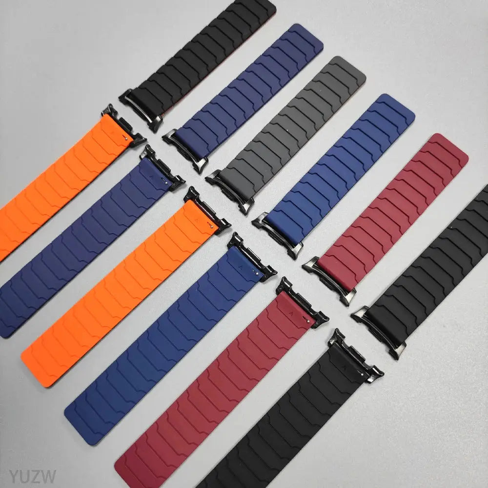 Magnetic Loop band for Samsung Galaxy Watch 8 40mm 44mm Sport Silicone link bracelet Galaxy Watch 8 Classic 46mm Women Men strap Avontic