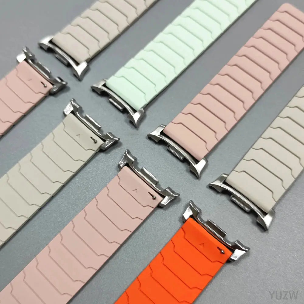 Magnetic Loop band for Samsung Galaxy Watch 8 40mm 44mm Sport Silicone link bracelet Galaxy Watch 8 Classic 46mm Women Men strap Avontic