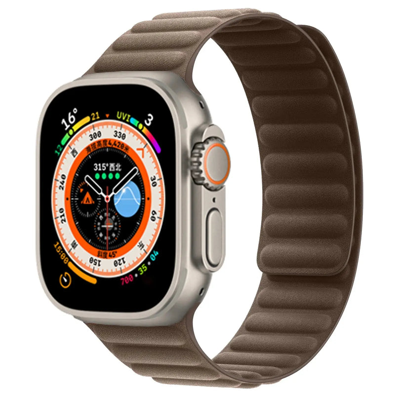 Magnetic Loop FineWoven Band for Apple Watch Series 12 (42/46mm) & Ultra 4 (49mm)