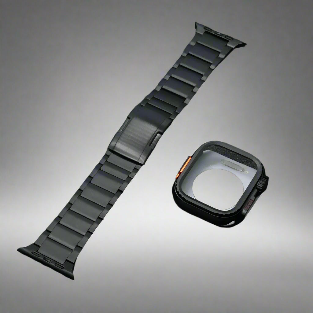 Men Titanium Band for Apple Watch Strap 49mm 46mm 45mm 44mm Replaced Case+Bracelet Accessories for Iwatch Series 10 9 8 7 Ultra Avontic