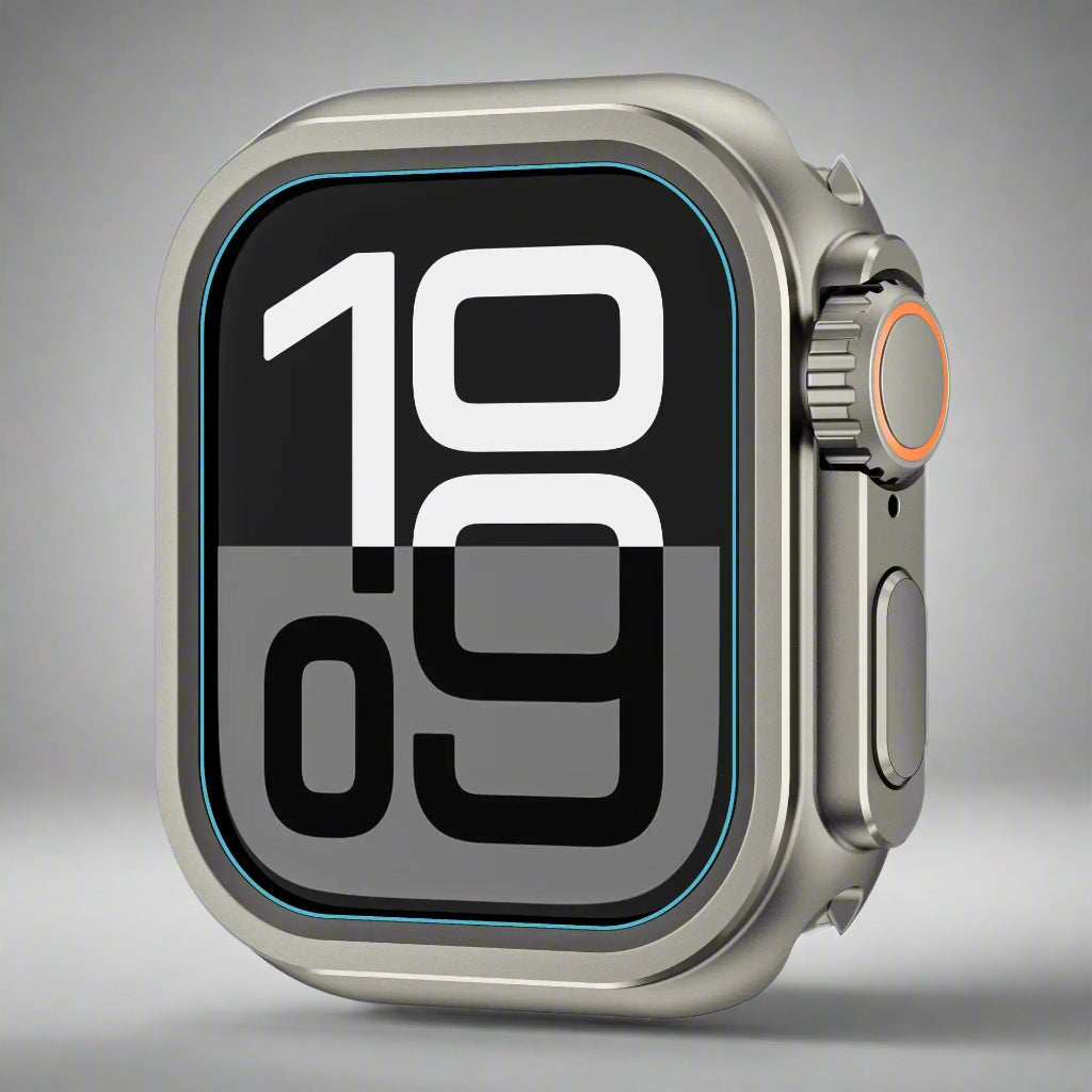 Metal Bumper Case For Apple Watch 46mm 45mm 44mm Protector Frame Cover For iWatch Series 10 9 8 7 6 5 SE Change To Ultra 2 49mm Avontic
