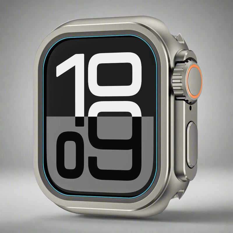 Metal Bumper Case For Apple Watch 46mm 45mm 44mm Protector Frame Cover For iWatch Series 10 9 8 7 6 5 SE Change To Ultra 2 49mm Avontic