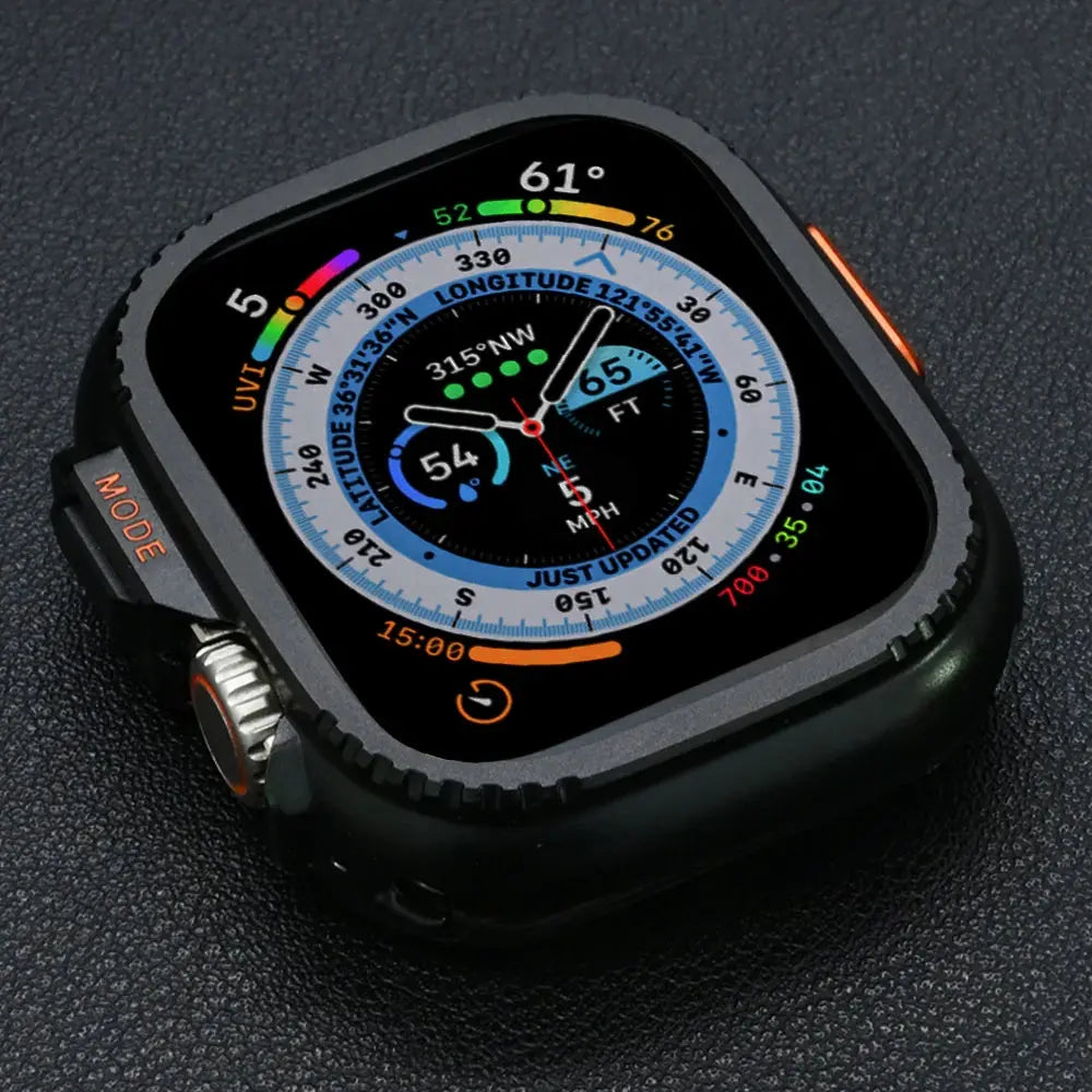 Metal Case for Apple Watch Ultra 3/2 49mm 11 10 46mm 9 8 7 45mm Aluminum Alloy Protector for Iwatch SE 44mm Rugged Bumper Cover Avontic