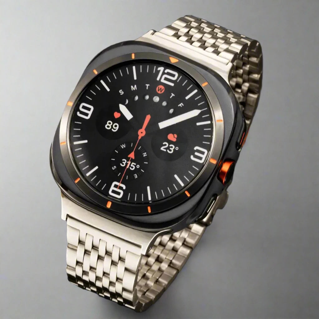 SteelFlex Luxe Stainless Steel Band for Galaxy Watch Ultra & Ultra 2 (2026) — product view 6