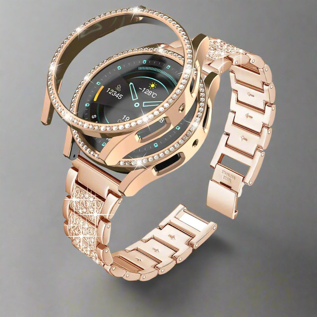 Diamond Luxe Band & Case Set for Samsung Galaxy Watch — product view 7