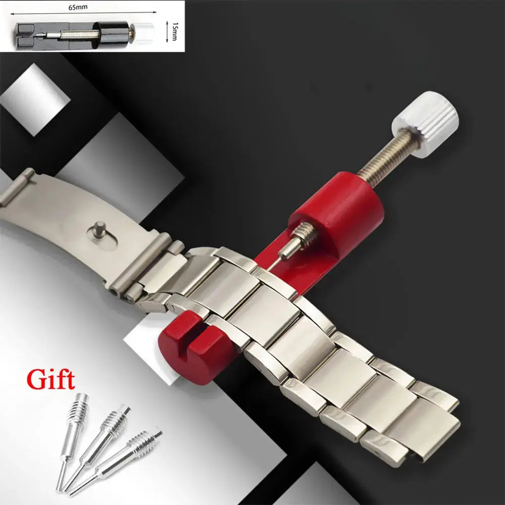 Metal Watchband Tools Watch Strap Repair Detaching Device Kits with Watch Pin Opener steel belt Adjust Tool Watch Accessories Avontic