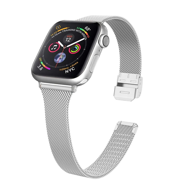 Elegance Milanese Loop Band for Apple Watch Series 12 (42/46mm) & Ultra 4 (49mm)