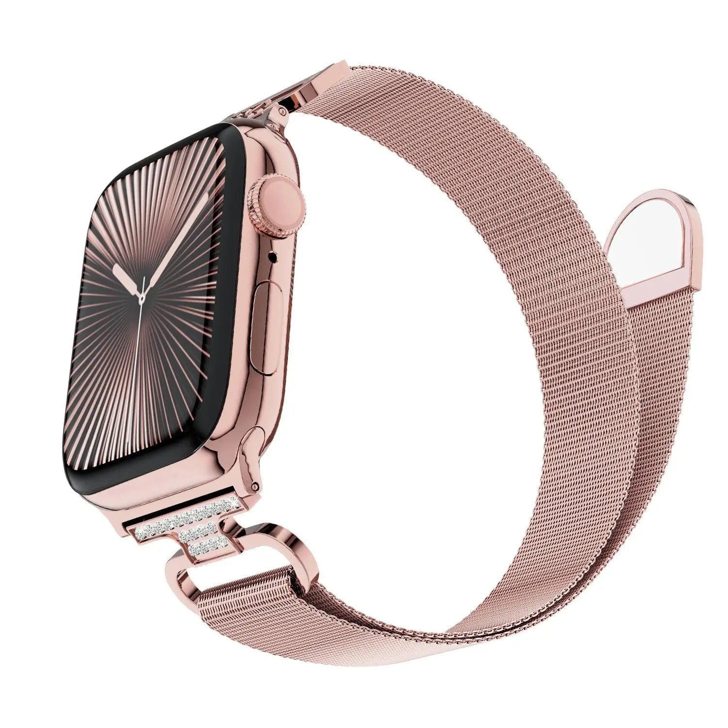 Milanese Strap for Apple Watch Ultra 2/1 49mm 10 42 46mm Magnetic Bracelet for iWatch 9 8 7 SE 6 5 4 41mm 45 40 44mm Women Band Avontic