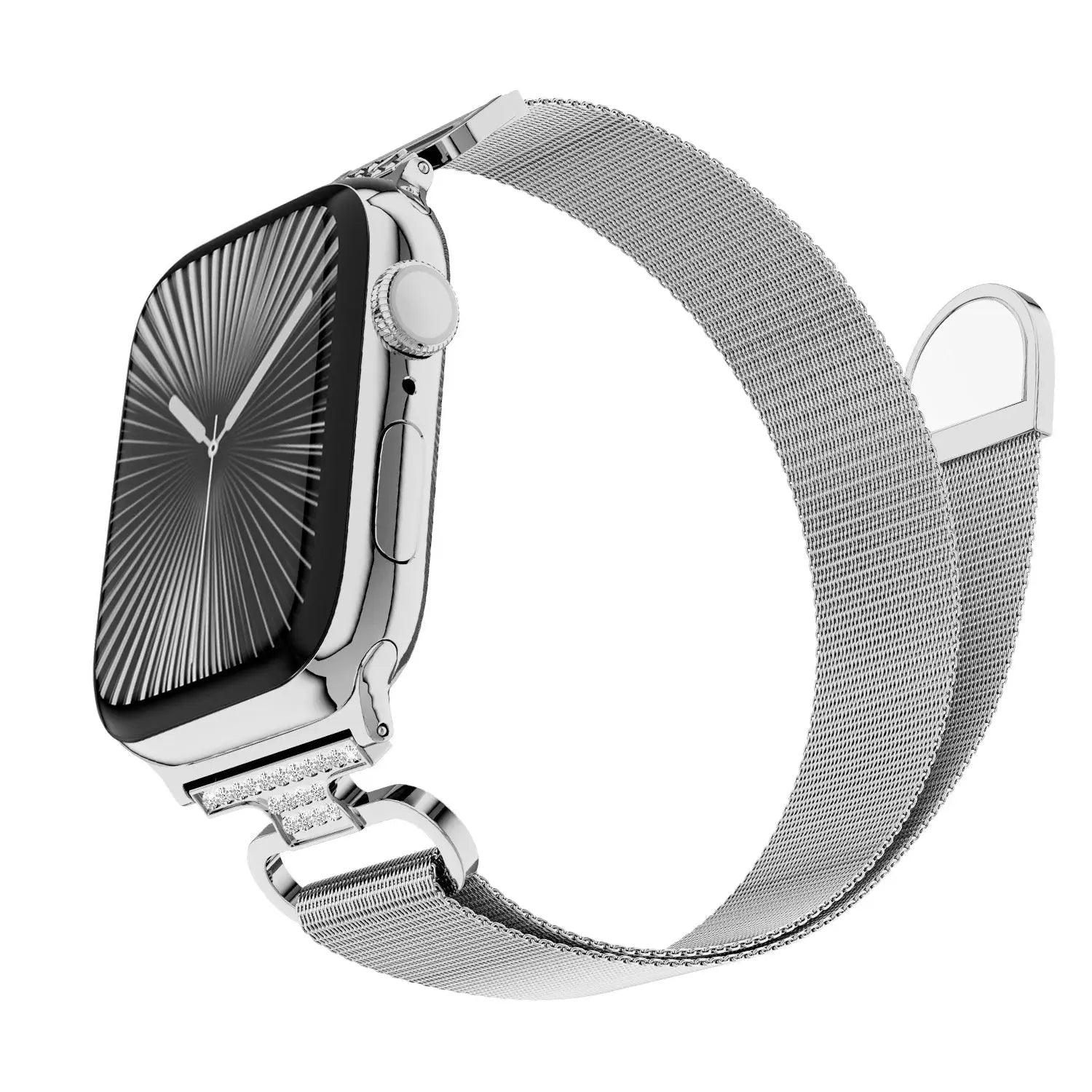 Milanese Strap for Apple Watch Ultra 2/1 49mm 10 42 46mm Magnetic Bracelet for iWatch 9 8 7 SE 6 5 4 41mm 45 40 44mm Women Band Avontic