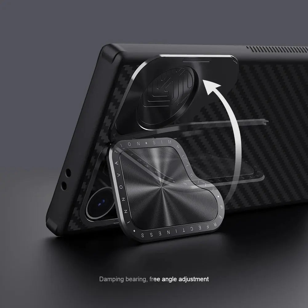 NILLKIN Magsafe Aramid Fiber Case For Samsung S24 Ultra With Kickstand Anti-Drop All-Inclusive For Samsung S24 Ultra Phone Case Avontic