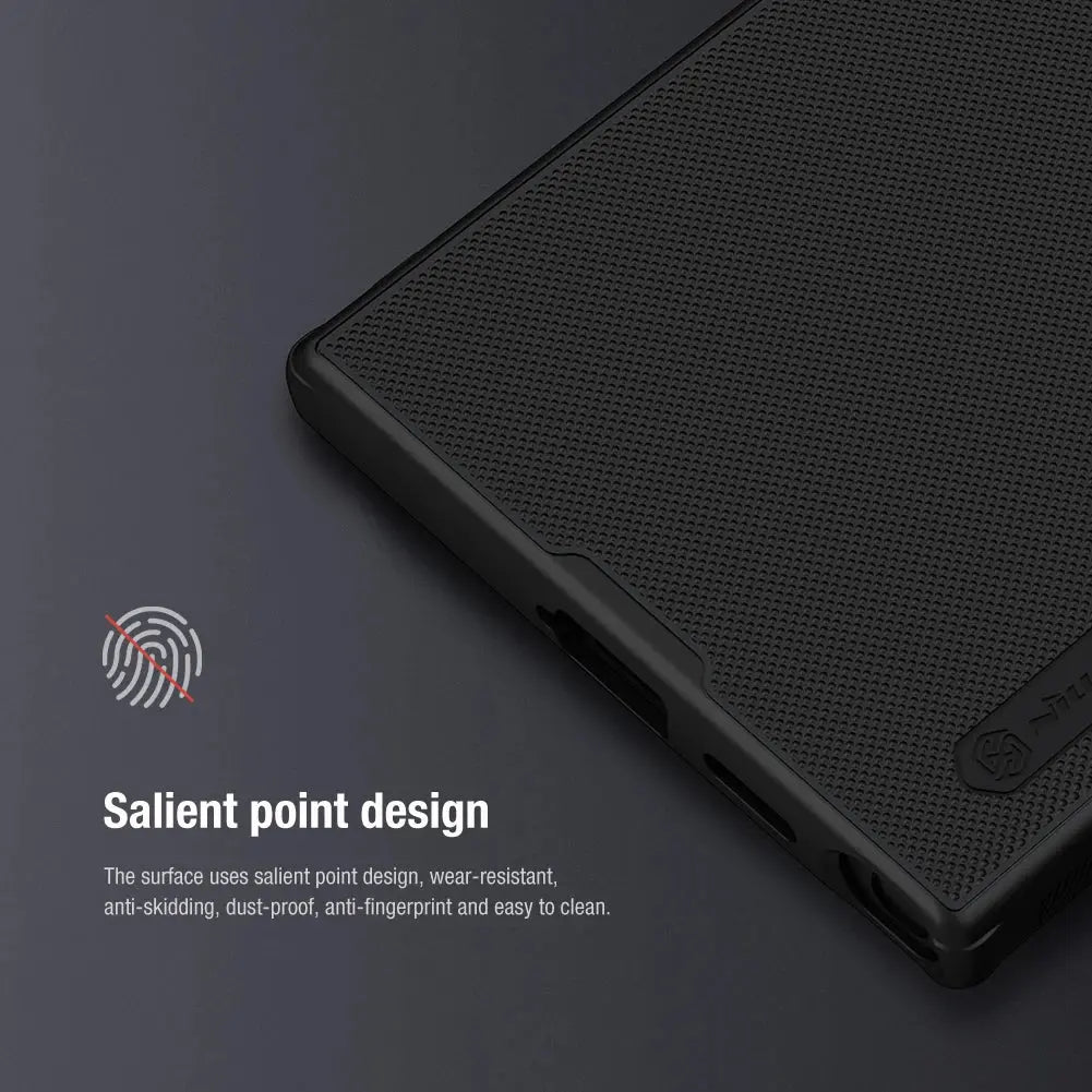 Nillkin Case for Samsung Galaxy S24 Ultra S24 Plus, Slim PC+TPU Anti-Scratch Fingerprint Proof Phone Protective Cover Avontic