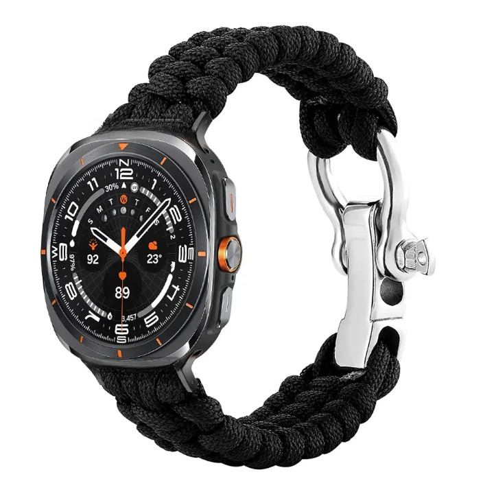Nylon Paracord Outdoor Band for Samsung Galaxy Watch Ultra & Ultra 2 (2026) 47mm — product view 10