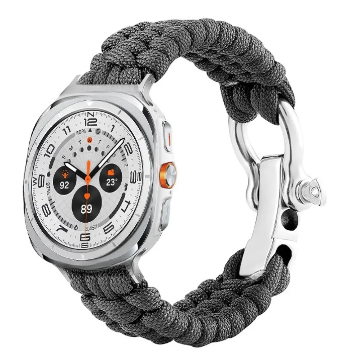 Nylon Paracord Outdoor Band for Samsung Galaxy Watch Ultra & Ultra 2 (2026) 47mm — product view 12