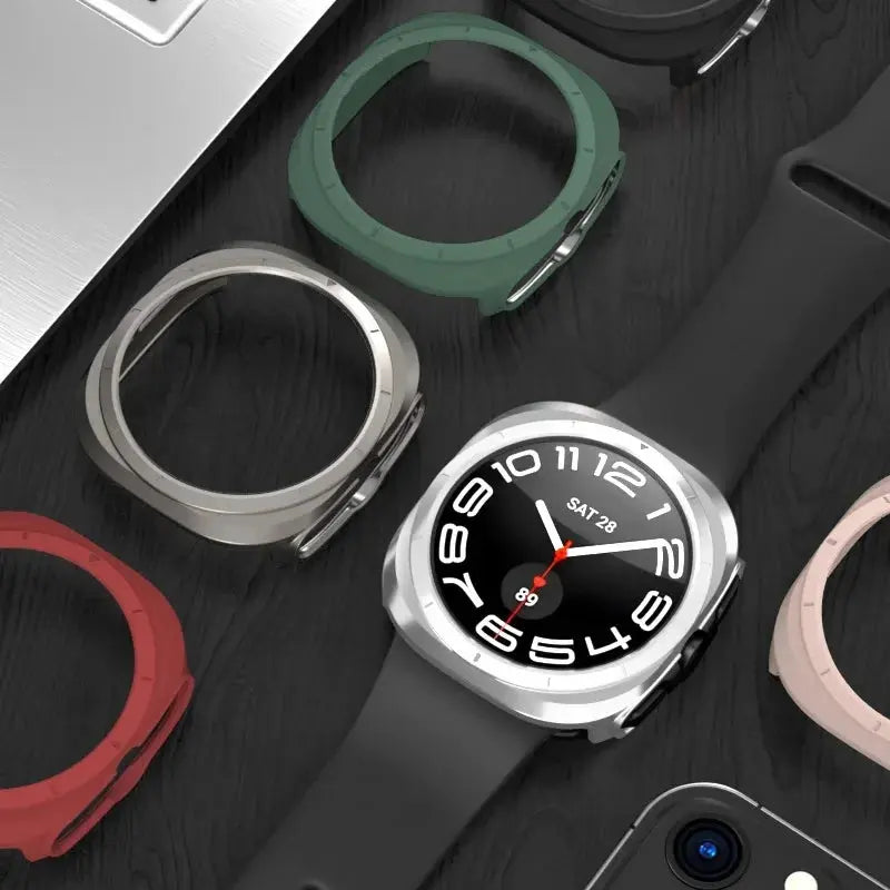 TitanShield Matte Bumper Guard for Samsung Galaxy Watch 7 & Ultra — product view 18