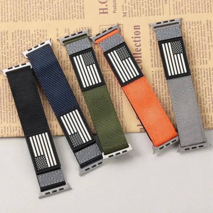 PatriotPro Nylon Loop Band for Apple Watch Avontic
