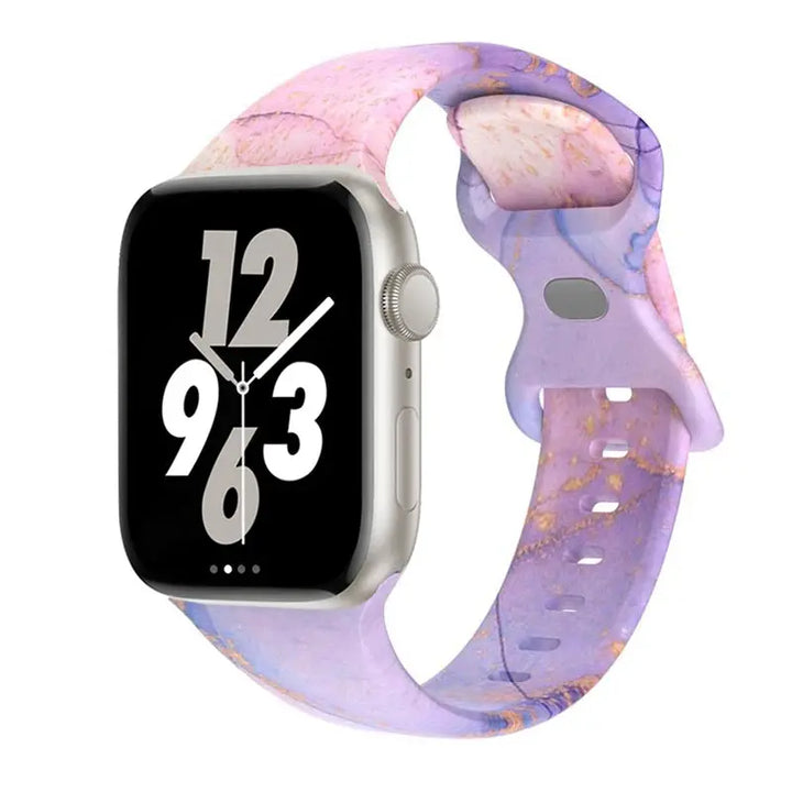FlexPrint Silicone Style Band for Apple Watch - Avontic
