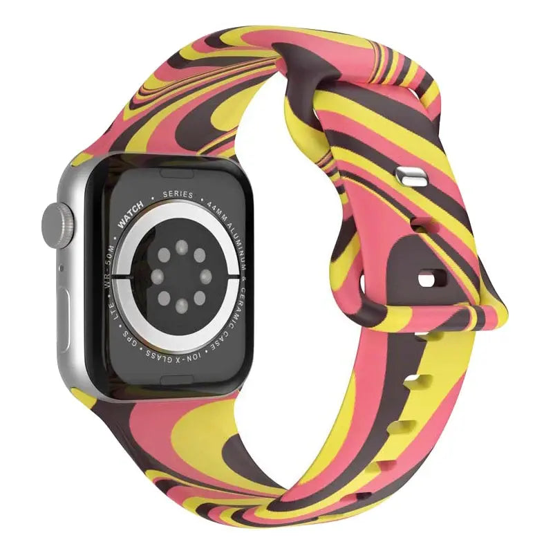 FlexPrint Silicone Style Band for Apple Watch - Avontic
