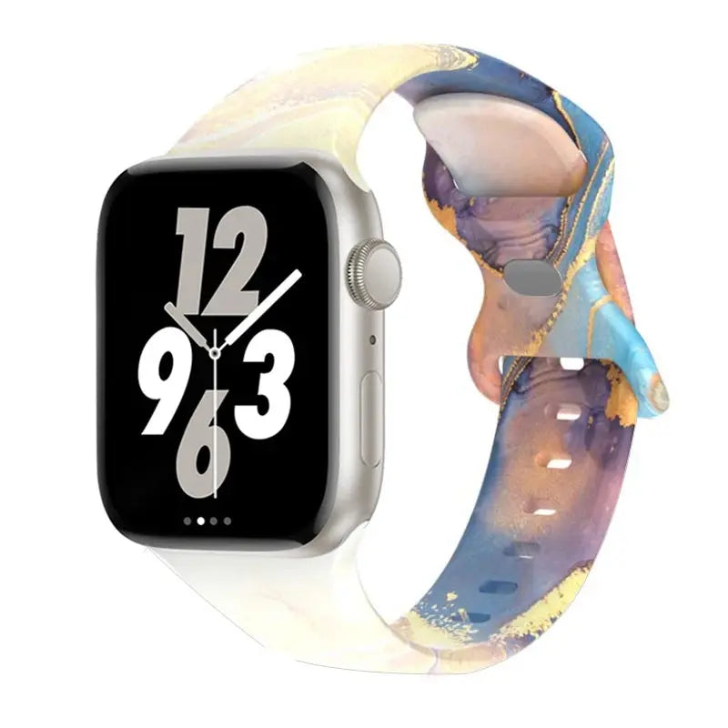 FlexPrint Silicone Style Band for Apple Watch - Avontic