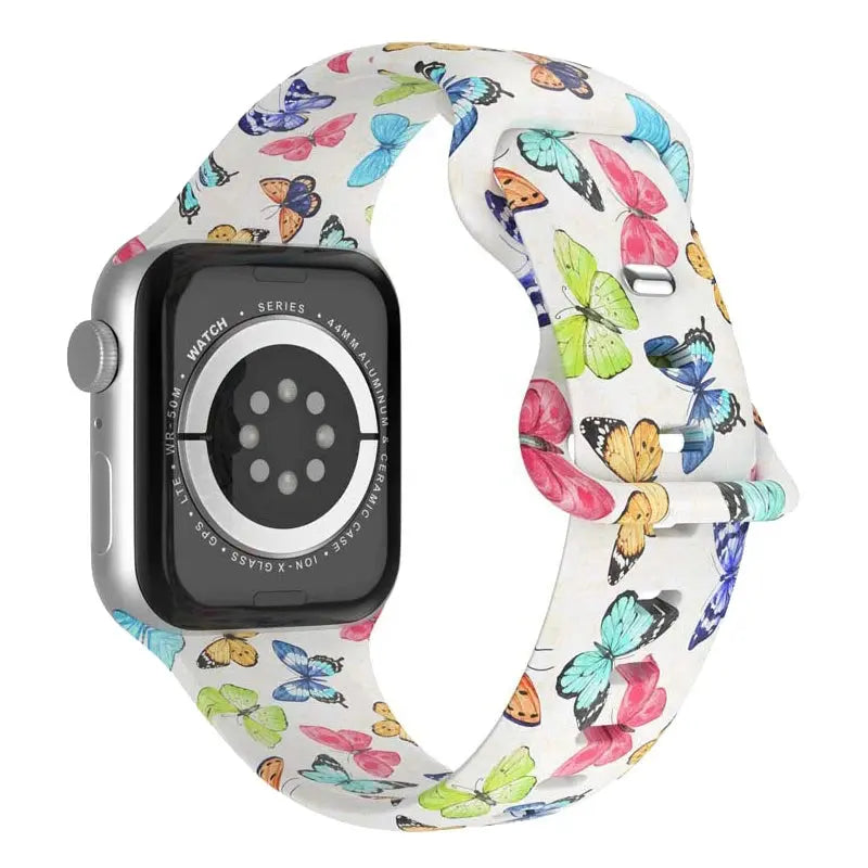 FlexPrint Silicone Style Band for Apple Watch - Avontic