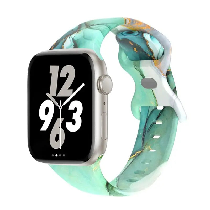FlexPrint Silicone Style Band for Apple Watch - Avontic