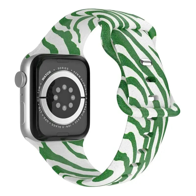 FlexPrint Silicone Style Band for Apple Watch - Avontic