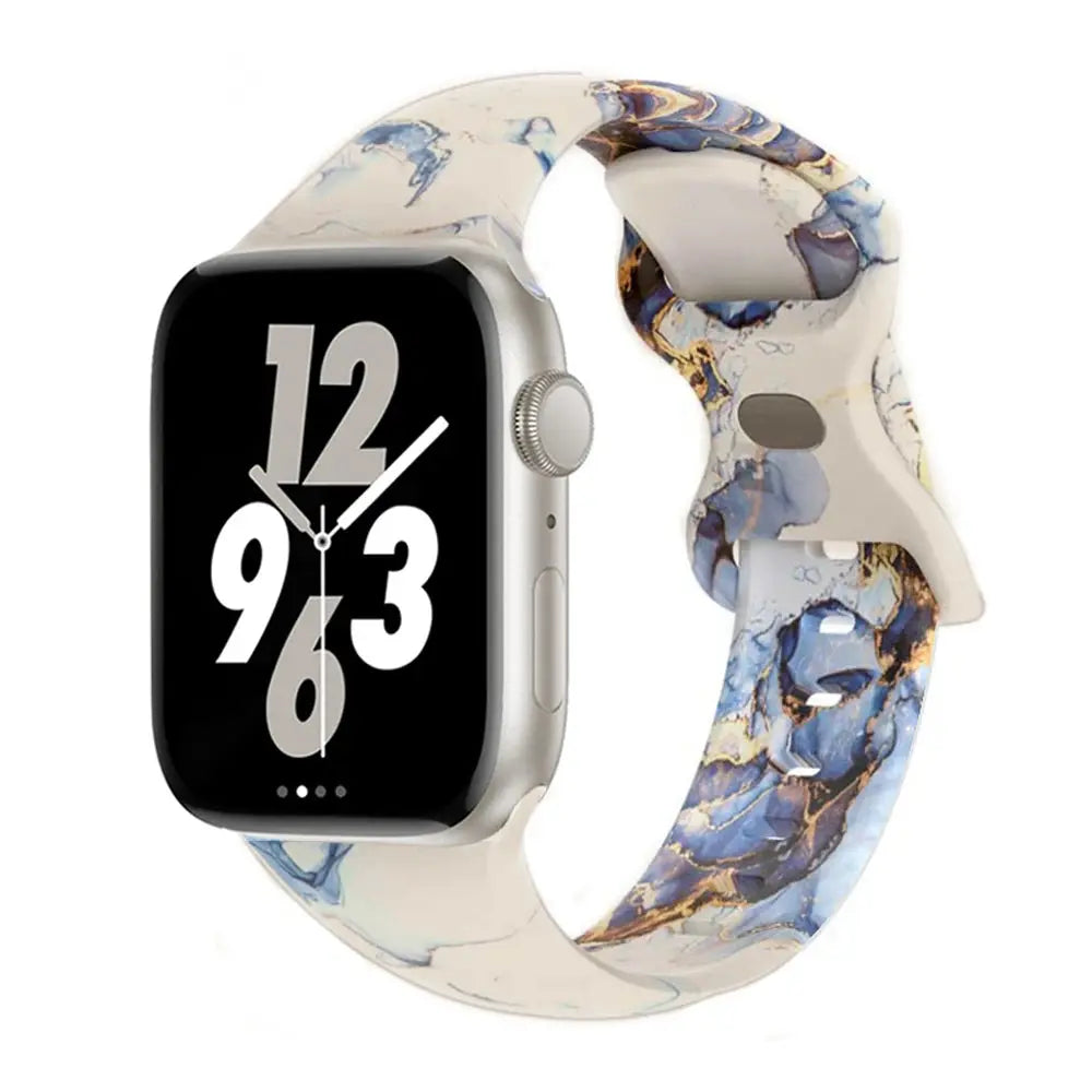 FlexPrint Silicone Style Band for Apple Watch - Avontic