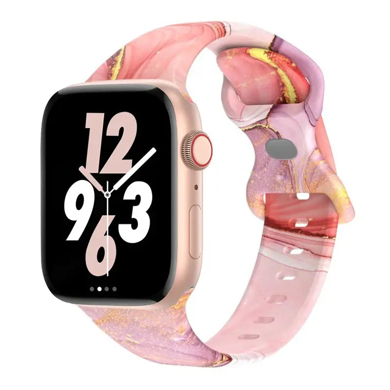 FlexPrint Silicone Style Band for Apple Watch - Avontic