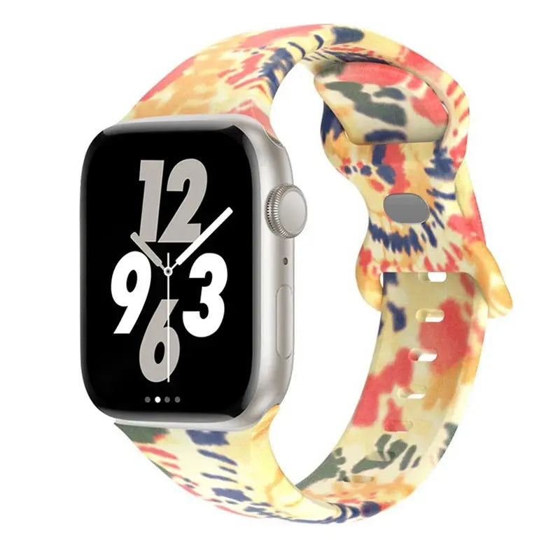 FlexPrint Silicone Style Band for Apple Watch - Avontic