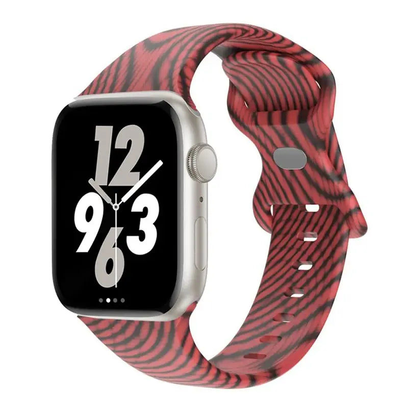 FlexPrint Silicone Style Band for Apple Watch - Avontic
