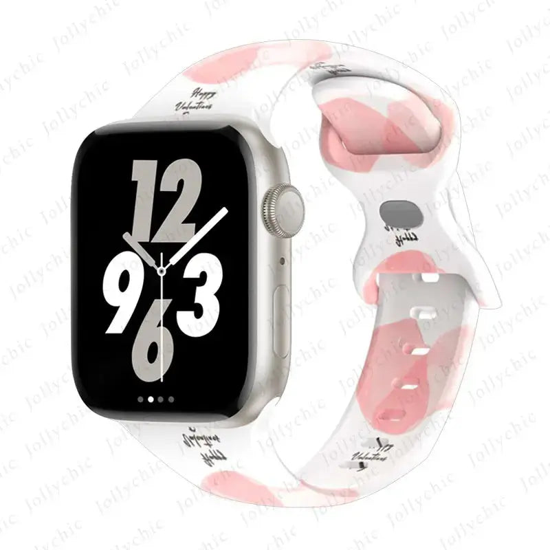 FlexPrint Silicone Style Band for Apple Watch - Avontic