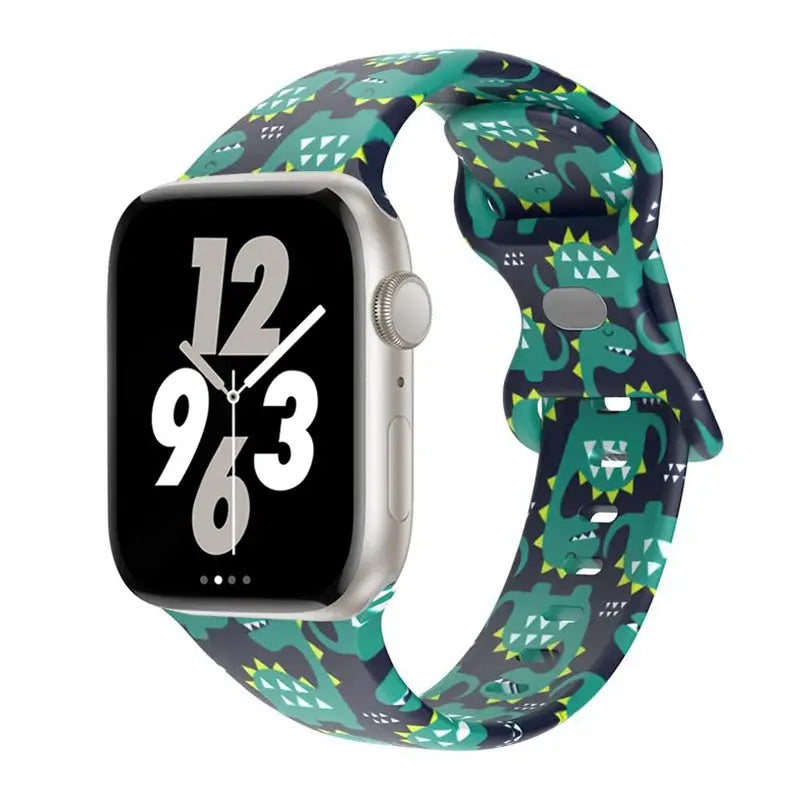 FlexPrint Silicone Style Band for Apple Watch - Avontic