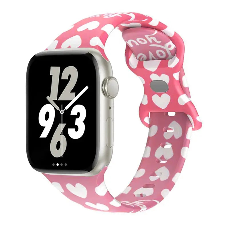 FlexPrint Silicone Style Band for Apple Watch - Avontic