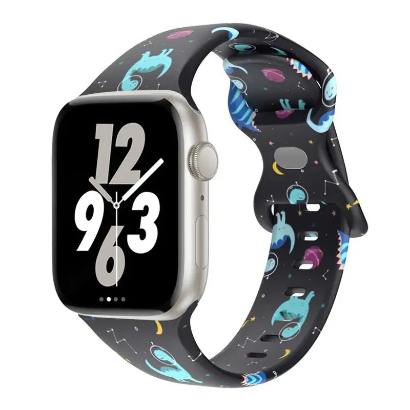 FlexPrint Silicone Style Band for Apple Watch - Avontic