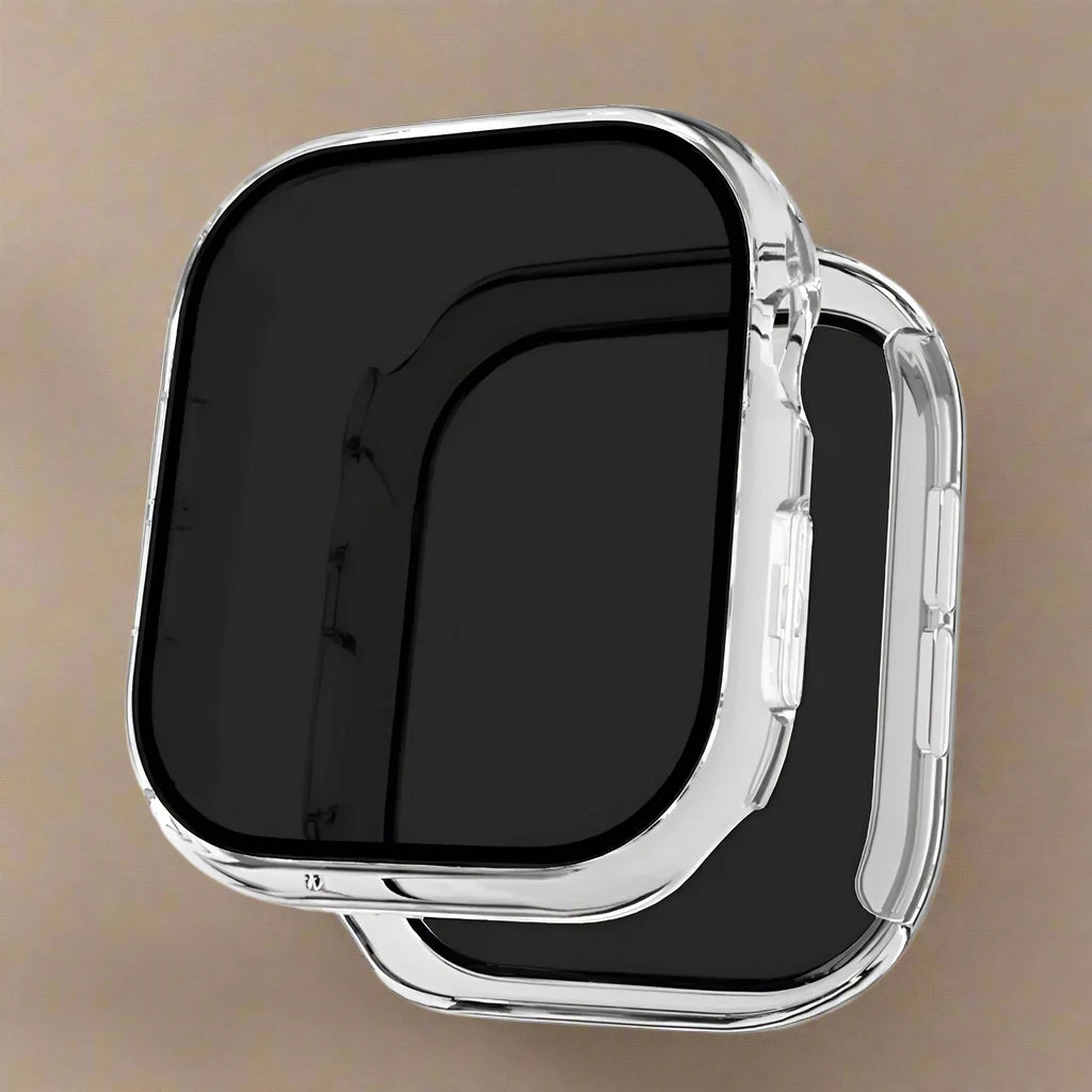 PrivacyGuard Tempered Glass Screen Protector Case for Apple Watch Series 10