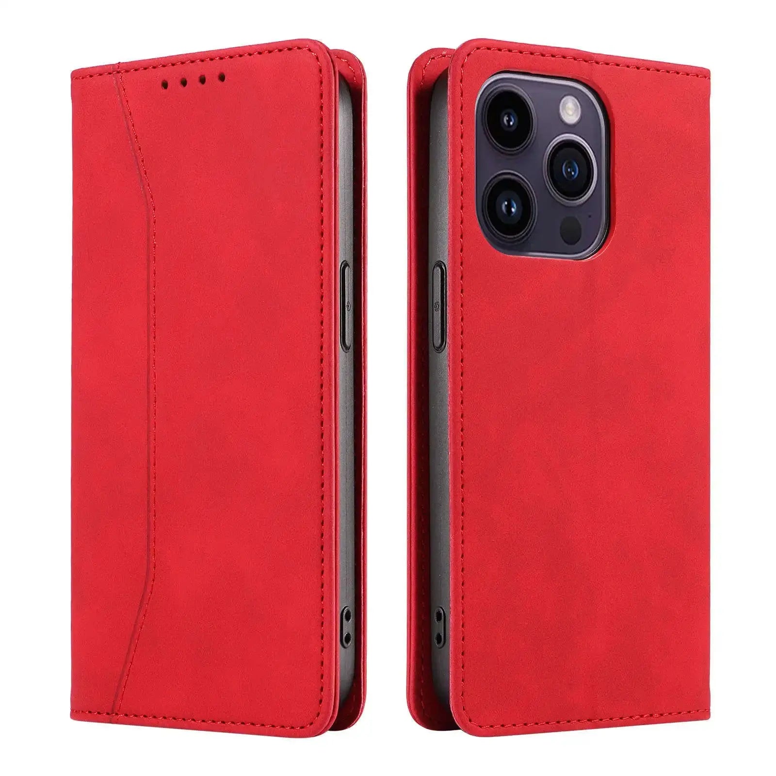 MagnoShield Pro Stand Case for iPhone 14 & 15 - Elite Defense Wallet Series — product view 9
