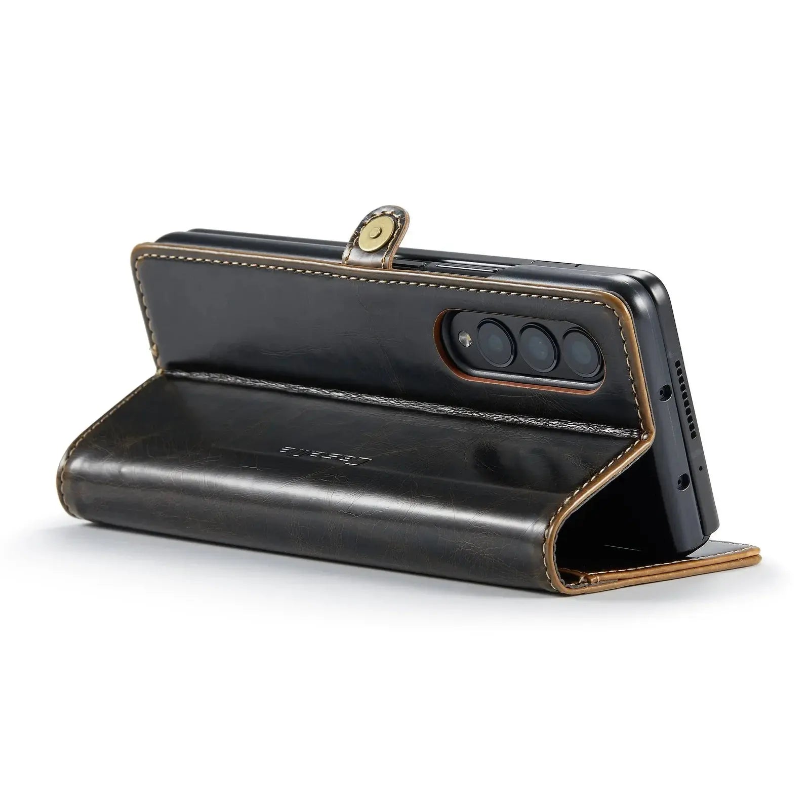 Premium Leather Wallet Case for Samsung Galaxy Z Fold 6 — product view 4