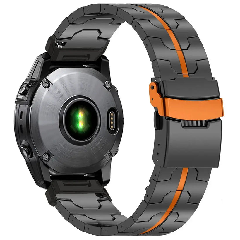 TitanForge Titanium Band – Precision Engineered for Garmin Instinct 3 and Premium Garmin Models