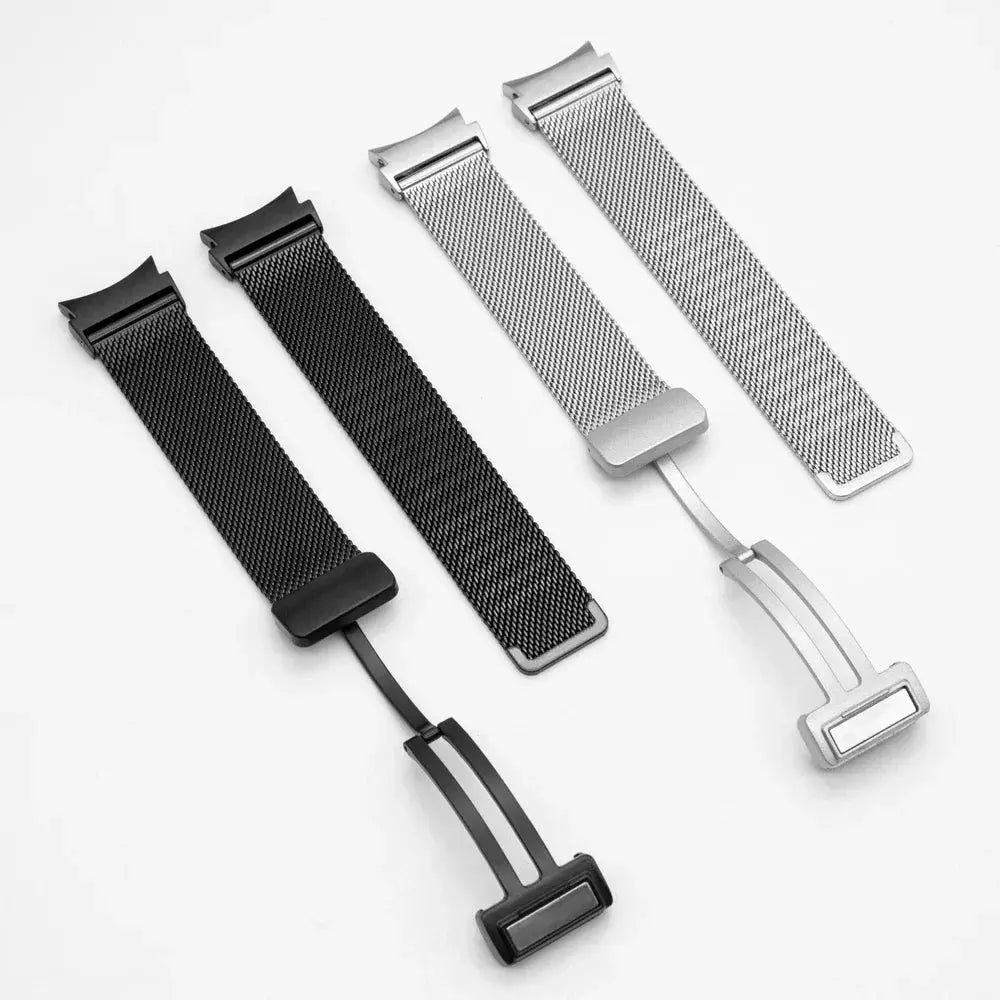 Quick Fit Stainless Steel Strap for Galaxy Watch 7/6/5/5pro 40 44 45 Milanese for Samsung Galaxy Watch 6 Classic 43mm 47mm Belt Avontic