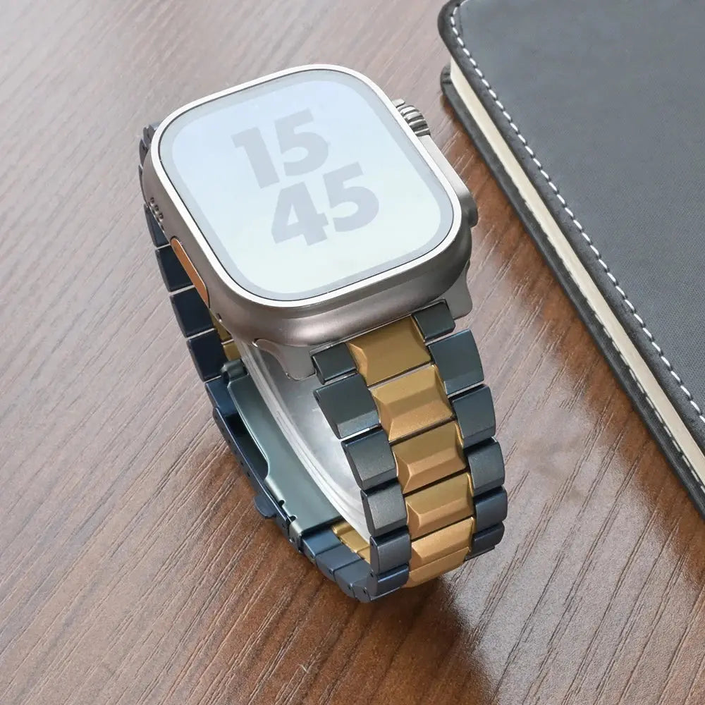 Quick Release Adjustment Titanium Band for Apple Watch 49mm Ultra Series 10 46mm Titanium Strap for Series 9 8 7 6 5 4 45mm 44mm Avontic