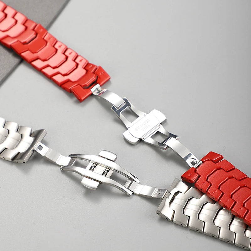 Avontic CrestLink Stainless Steel Bracelet product gallery image 4
