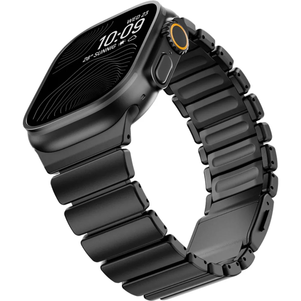 TitanEdge Fusion Series — Custom Titanium Hybrid Band for Apple Watch