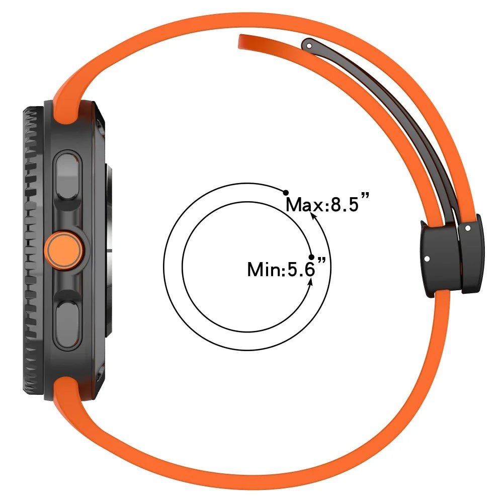 Avontic MagnaFlex Magnetic Silicone Band product gallery image 5