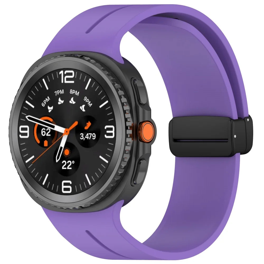 Avontic MagnaFlex Purple magnetic silicone band for Galaxy Watch9 and Watch8