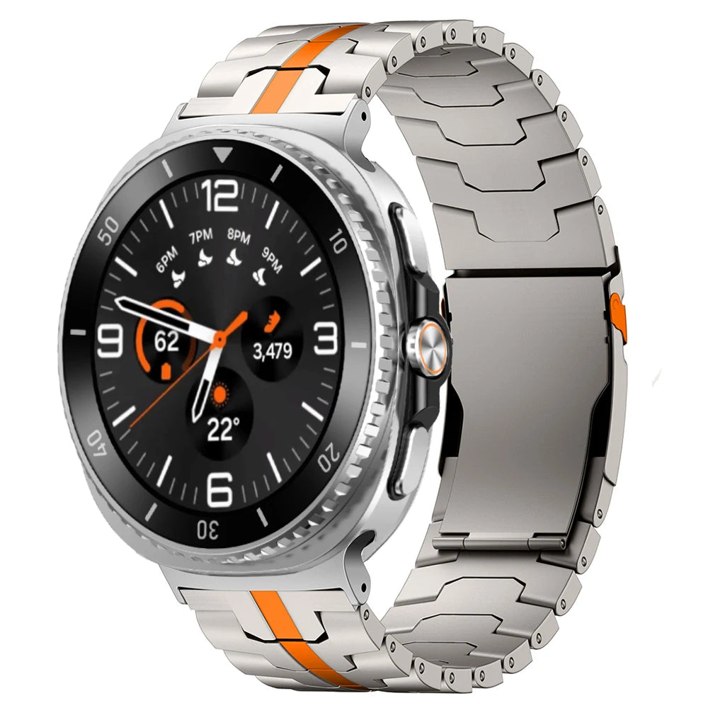 TitaniumFusion™ Executive Band for Galaxy Watch 8 / 8 Classic (40mm, 44mm, 46mm) 7 Ultra