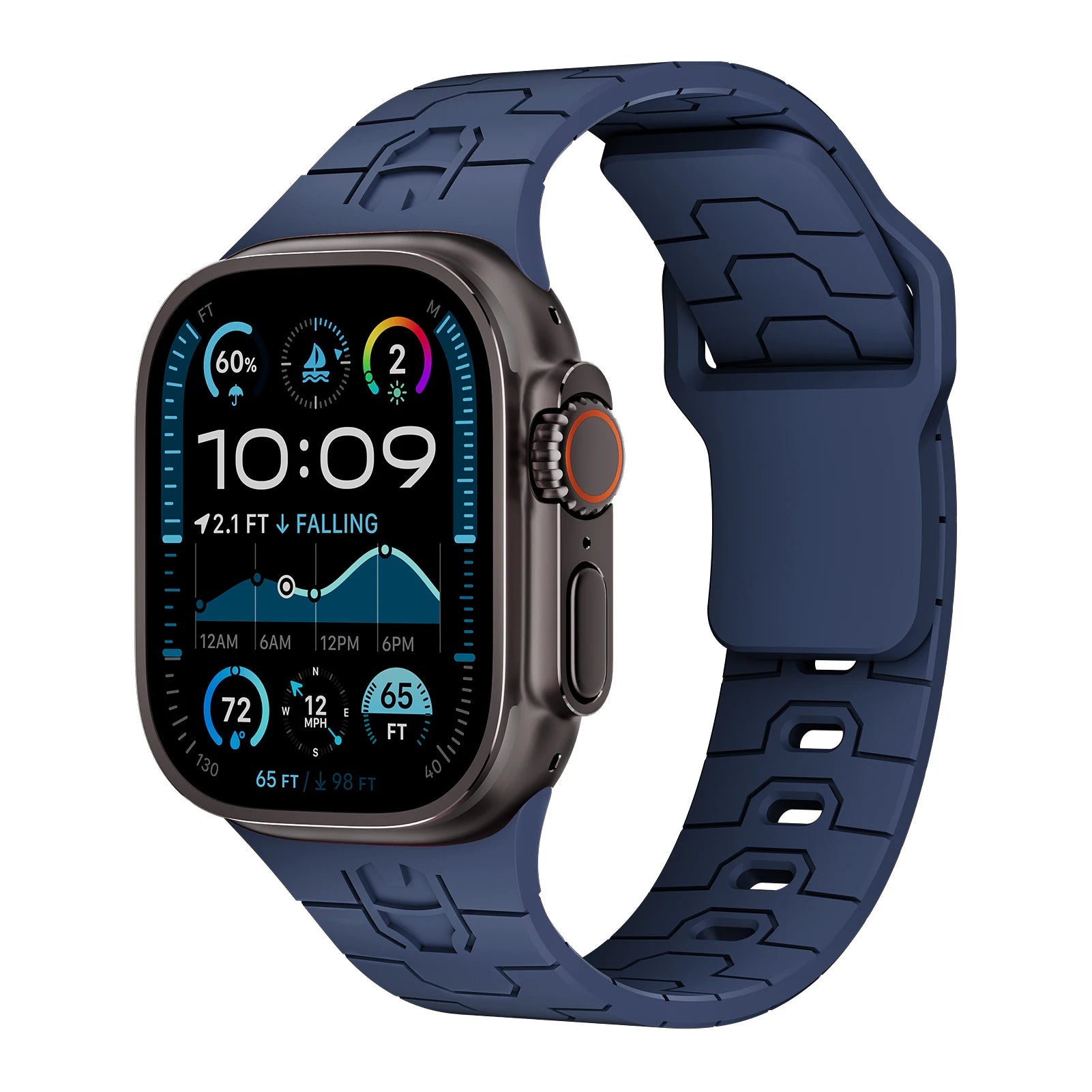ArmorFlex TrailBand™ Performance Silicone Band for Apple Watch