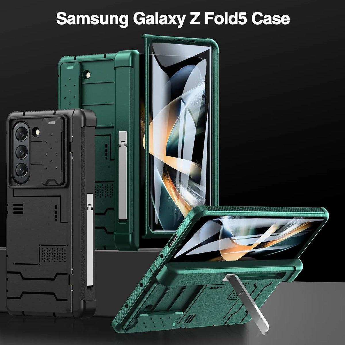 Avontic Military Grade 360° Protection Case for Samsung Galaxy Z Fold 5 Avontic