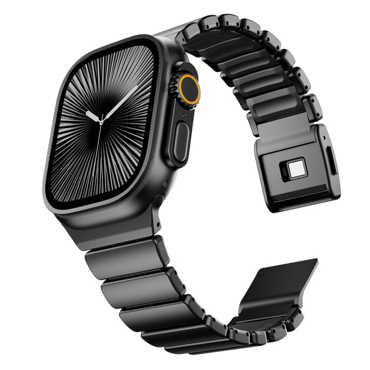 TitanEdge Fusion Series — Custom Titanium Hybrid Band for Apple Watch Series 12 (46mm) & Ultra 4 (49mm)
