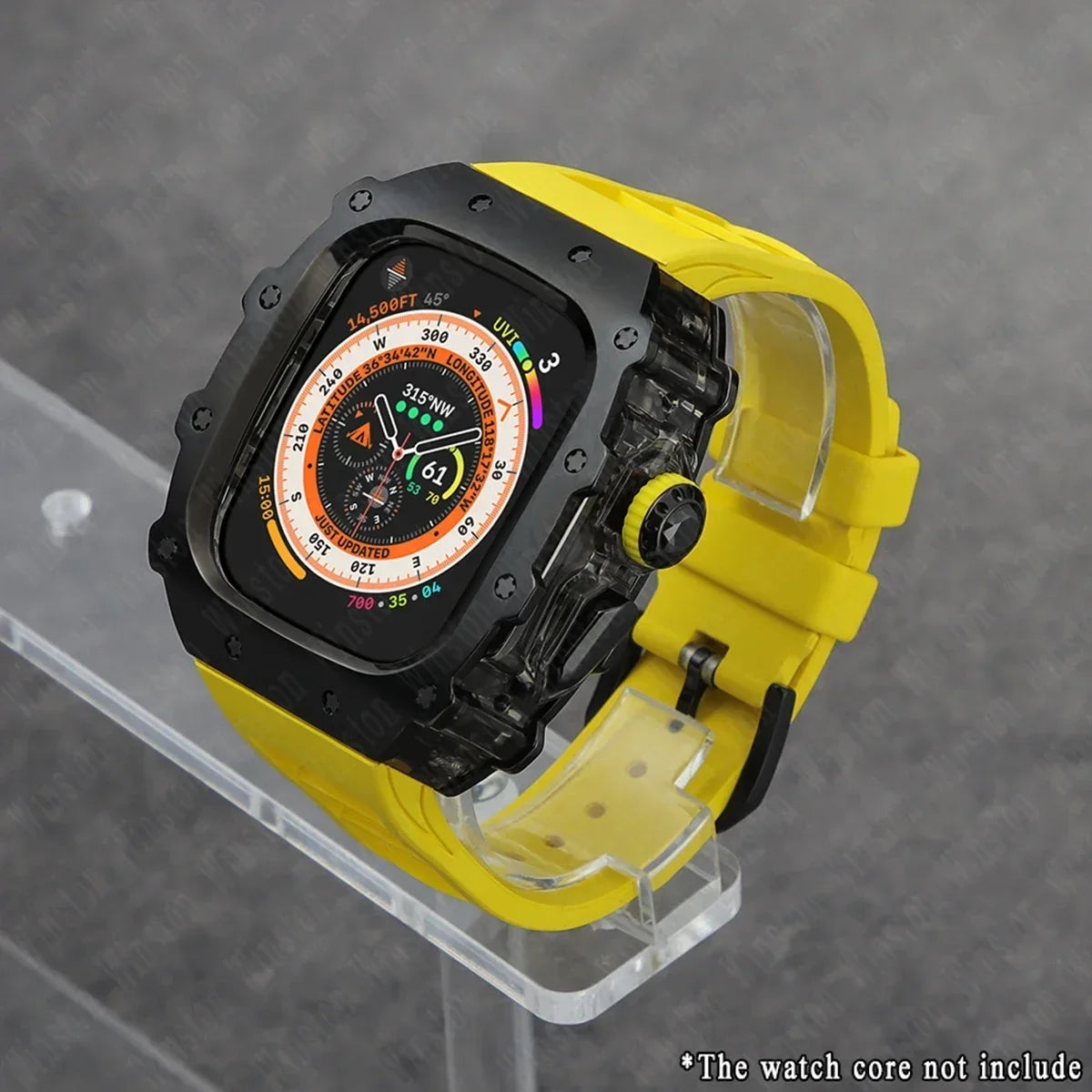 FortiCase™ Sport Edition — Stainless Steel Armor Kit for Apple Watch Ultra 3, 2 & 1 & Series 6–9