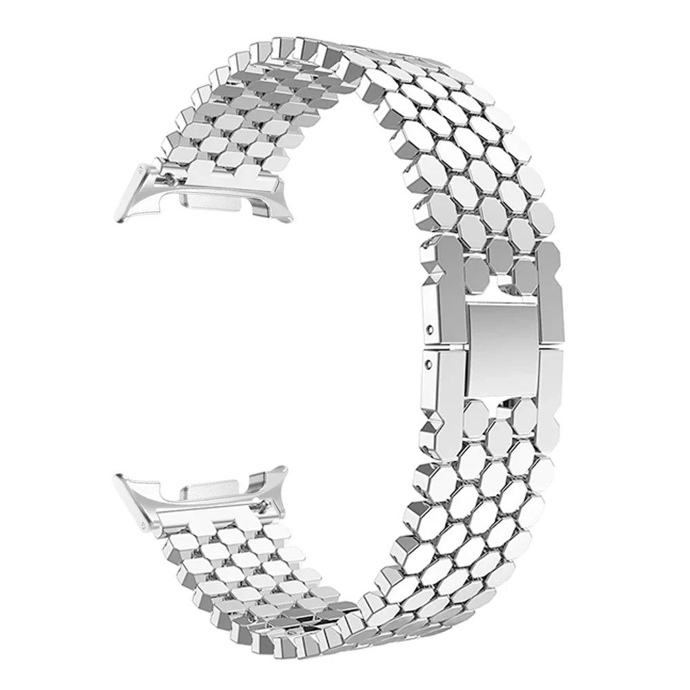 SnapFlex™ Stainless Steel Band for Samsung Galaxy Watch 8, Watch 8 Classic, and Galaxy Ultra 47mm (2025 Edition)