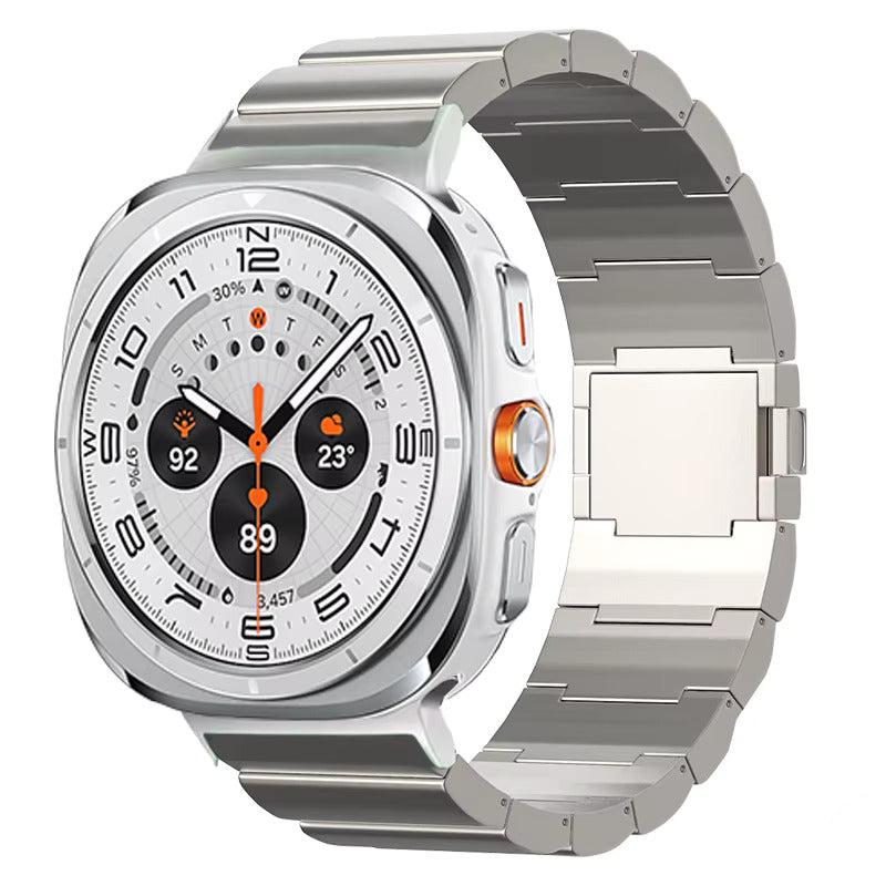 Titanium MasterCraft Band for Samsung Galaxy Watch Ultra & Ultra 2 (2026)
